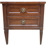 24" Unfinished 2 Drawer American Of Martinsville Vintage Single Nightstand #08997