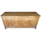 64" Unfinished 3 Door Vintage Buffet #08921