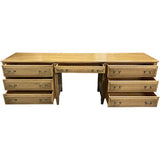 90" Unfinished 7 Drawer Vintage Dresser #08927