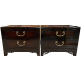 25" Unfinished 2 Drawer White Fine Furniture Vintage Nightstand Set of 2 #08903