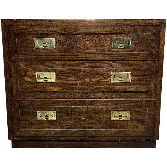 32" Unfinished 3 Drawer Henredon Vintage Dresser #08808 MegMade Store 32" Unfinished 3 Drawer Henredon Vintage Dresser #08808 MegMade Store