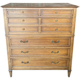 42" Unfinished 9 Drawer Drexel Vintage Tallboy #08719