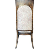 18" Unfinished Vintage Chair Set of 9 #08946