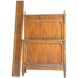 42.5" Unfinished Vintage Twin Bed #08950