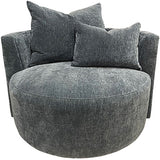 43" Leander Swivel Chair