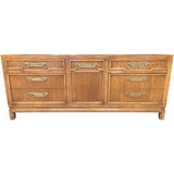 70" Unfinished 1 Door 6 Drawer Fancher Vintage Buffet #08910