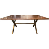 72'' Unfinished Vintage Table #08832