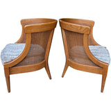 24.25" Unfinished Vintage Chair Set of 2 #08781
