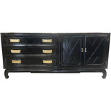 68" Finished 2 Door 3 Drawer Vintage Buffet #08822