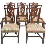 22" Unfinished Vintage Chair Set of 7 #08915
