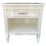 23" Unfinished 1 Drawer Vintage Single Nightstand #08983