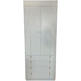 31.5" Finished Marseilles 2 Door 4 Drawer Hickory Manufacturing Co. Vintage Cabinet #08239