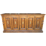 68" Unfinished 5 Door Vintage Buffet #08958