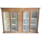 64" Unfinished 4 Door Vintage Hutch Top #08952