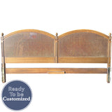 79" Unfinished Vintage Twin Bed #08954