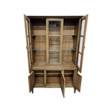 44" Unfinished 5 Door Century Vintage Hutch #08373