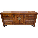 66" Unfinished 6 Drawer 2 Door Vintage Buffet #08550