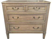 Load image into Gallery viewer, 35.5&quot; Unfinished 4 Drawer Heritage Vintage Dresser #08591
