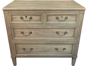 35.5" Unfinished 4 Drawer Heritage Vintage Dresser #08592