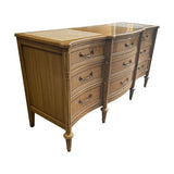 64" Unfinished 9 Drawer Vintage Dresser #08605