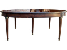 Load image into Gallery viewer, 76&quot;-136&quot; Extendable Unfinished Vintage Dining Table #08612
