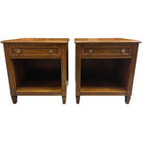 22" Unfinished 1 Drawer Kindel Vintage Nightstand Set of 2 #08623