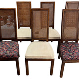 19" Unfinished Vintage Chair Set of 6 #08247