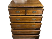 Load image into Gallery viewer, 36&quot; Unfinished 5 Drawer Henredon Vintage Tallboy #08252
