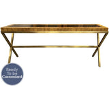60.5" Unfinished Vintage Table #08631