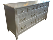 Load image into Gallery viewer, 62&quot; Finished 6 Drawer Kindel Vintage Dresser #08626
