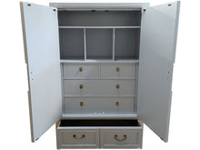 Load image into Gallery viewer, 42&quot; Finished 2 Door 2 Drawer Century Vintage Cabinet #08282
