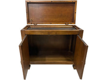 Load image into Gallery viewer, 29&quot; Unfinished 2 Door Vintage Single Nightstand  #08655
