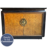 38.5" Unfinished 2 Door Vintage Buffet #08666