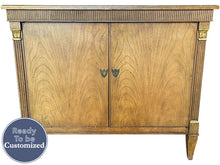 Load image into Gallery viewer, 35.25&quot; Unfinished 2 Door Baker Furniture Vintage Buffet #08672
