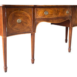 72" Unfinished 1 Drawer 2 Door Vintage Desk #08674