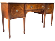 Load image into Gallery viewer, 72&quot; Unfinished 1 Drawer 2 Door Vintage Desk #08674
