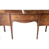 72" Unfinished 1 Drawer 2 Door Vintage Desk #08674