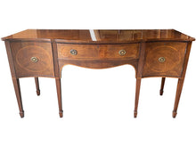 Load image into Gallery viewer, 72&quot; Unfinished 1 Drawer 2 Door Vintage Desk #08674
