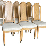 20" Unfinished Vintage Chair Set of 6 #08678