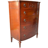 36" Unfinished 5 Drawer Vintage Tallboy #08694