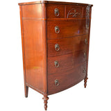 36" Unfinished 5 Drawer Vintage Tallboy #08694