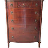 36" Unfinished 5 Drawer Vintage Tallboy #08694