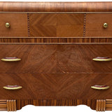 42" Unfinished 3 Drawer Vintage Dresser #08699
