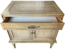Load image into Gallery viewer, 24.5&quot; Unfinished 1 Drawer 2 Door Vintage Nightstand Set of 2 #08706
