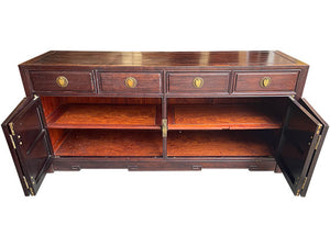 72" Unfinished 2 Door 4 Drawer Furniture Vintage Buffet #08700