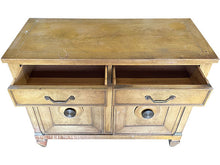 Load image into Gallery viewer, 43&quot; Unfinished 2 Door 2 Drawer Vintage Buffet #08707

