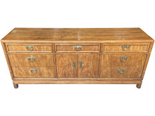 Load image into Gallery viewer, 74&quot; Unfinished 2 Door 7 Drawer Vintage Buffet #08711
