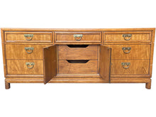 Load image into Gallery viewer, 74&quot; Unfinished 2 Door 7 Drawer Vintage Buffet #08711
