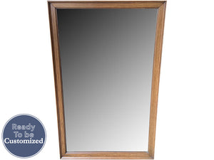 33.5" Unfinished Vintage Mirror #08718
