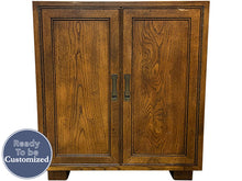 Load image into Gallery viewer, 26&quot; Unfinished 2 Door Vintage Buffet #08724
